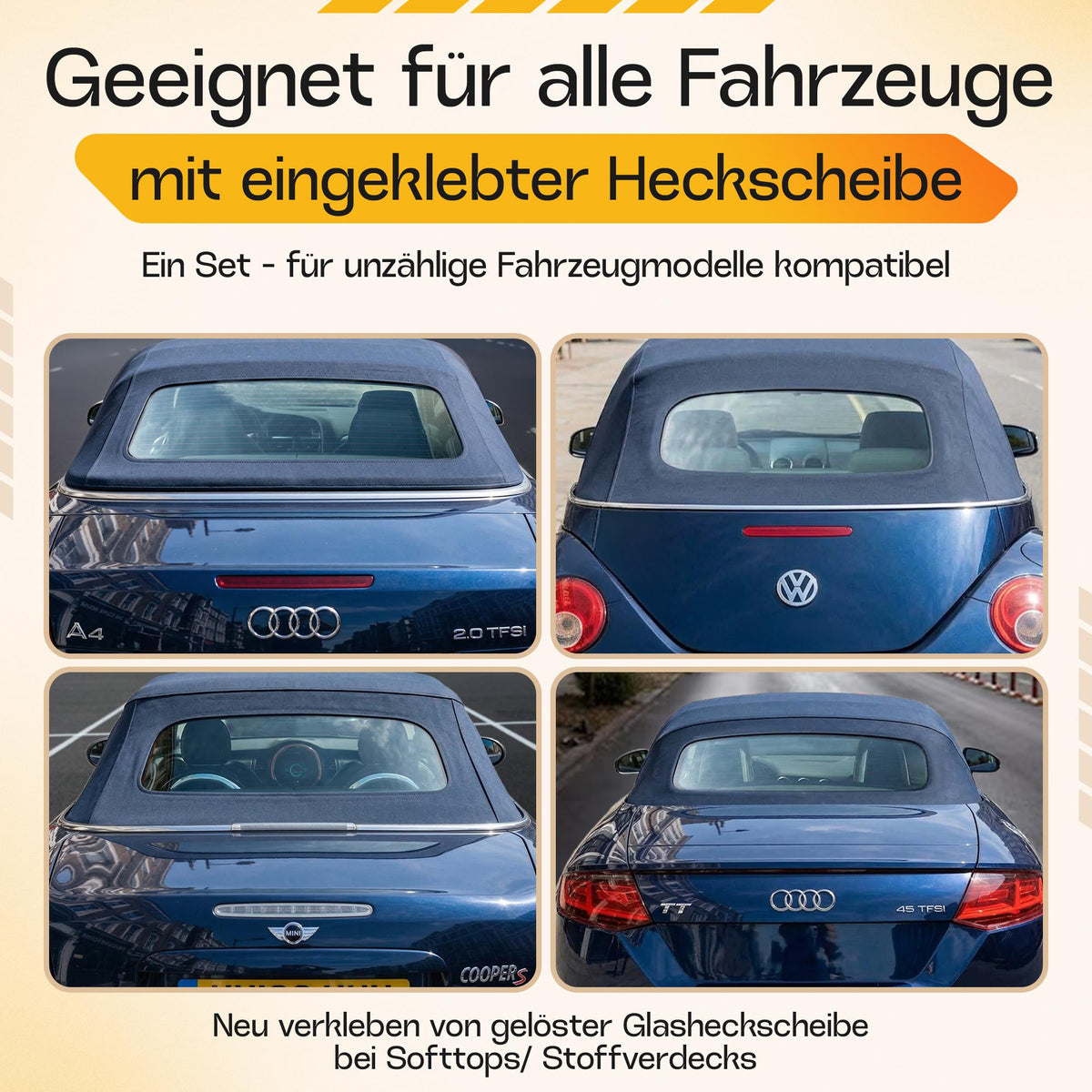 Cabrio Reparatur-Set Groß